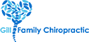 The Gill Family Chiropractic website scrolling logo